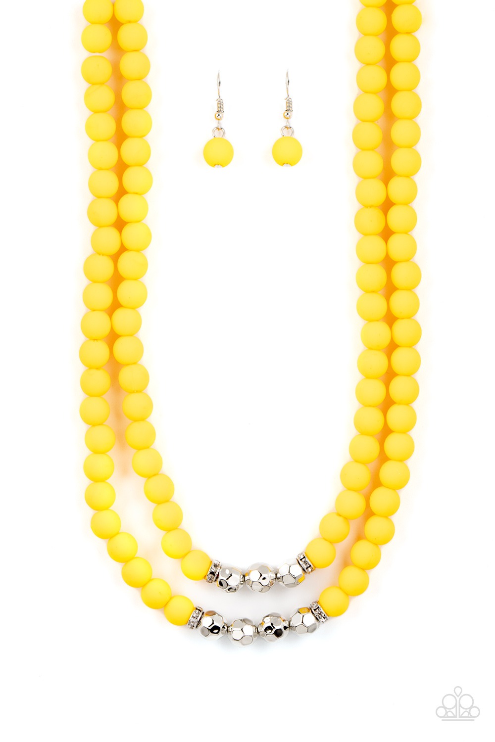 Necklace - Summer Splash - Yellow