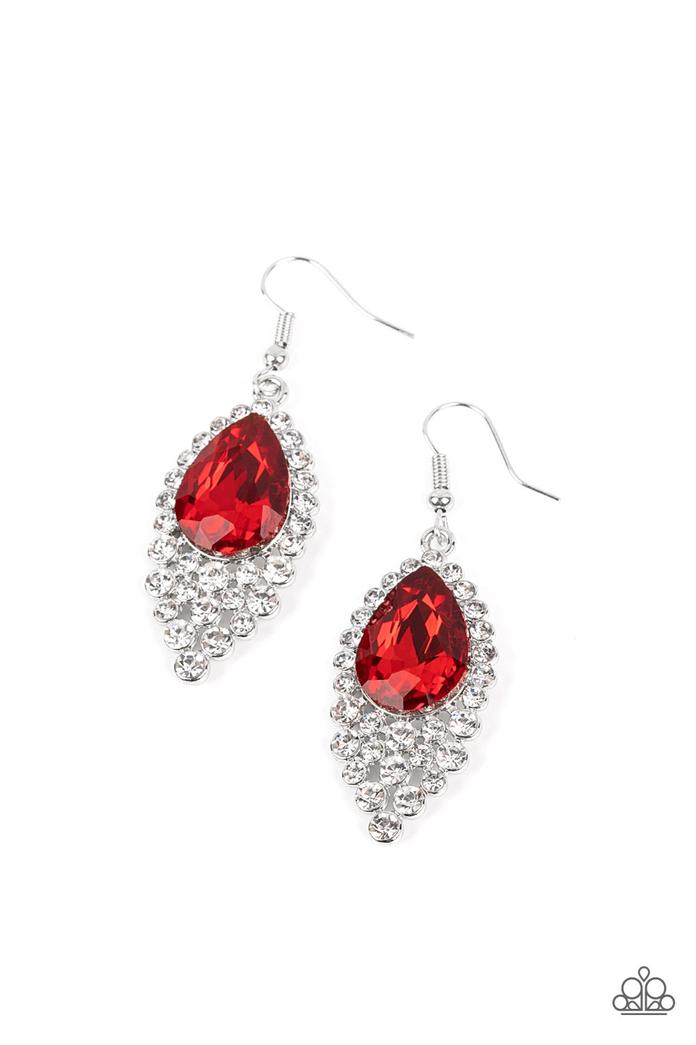 Earring - Glorious Glimmer - Red