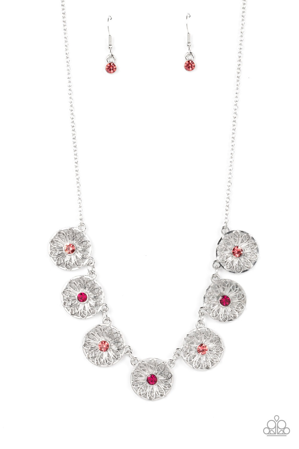 Necklace - Garden Greetings - Pink