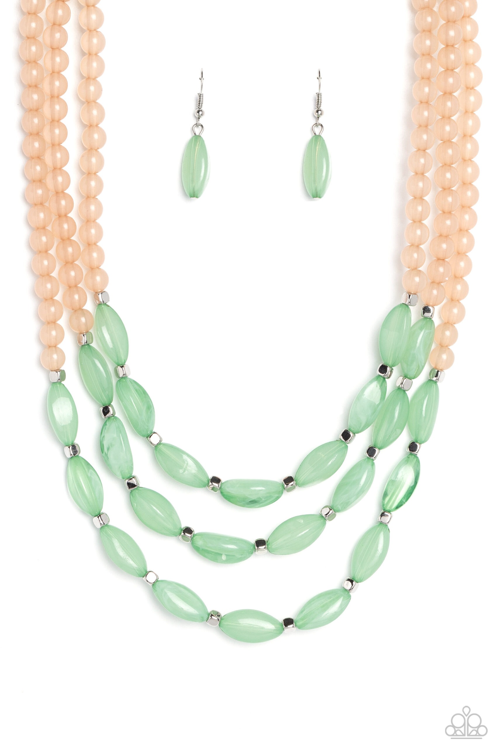 Necklace - I BEAD You Now - Green