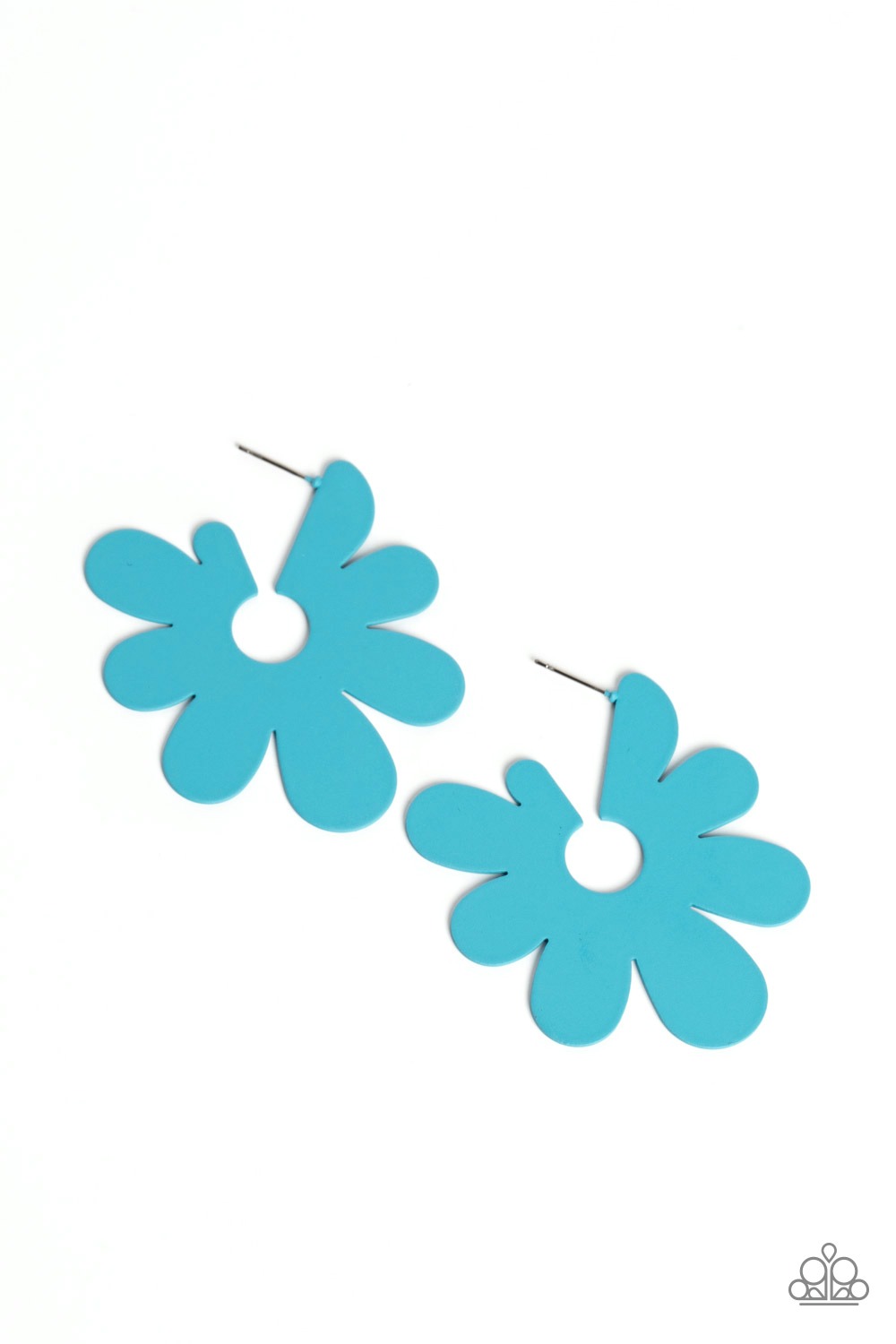 Earring - Flower Power Fantasy - Blue