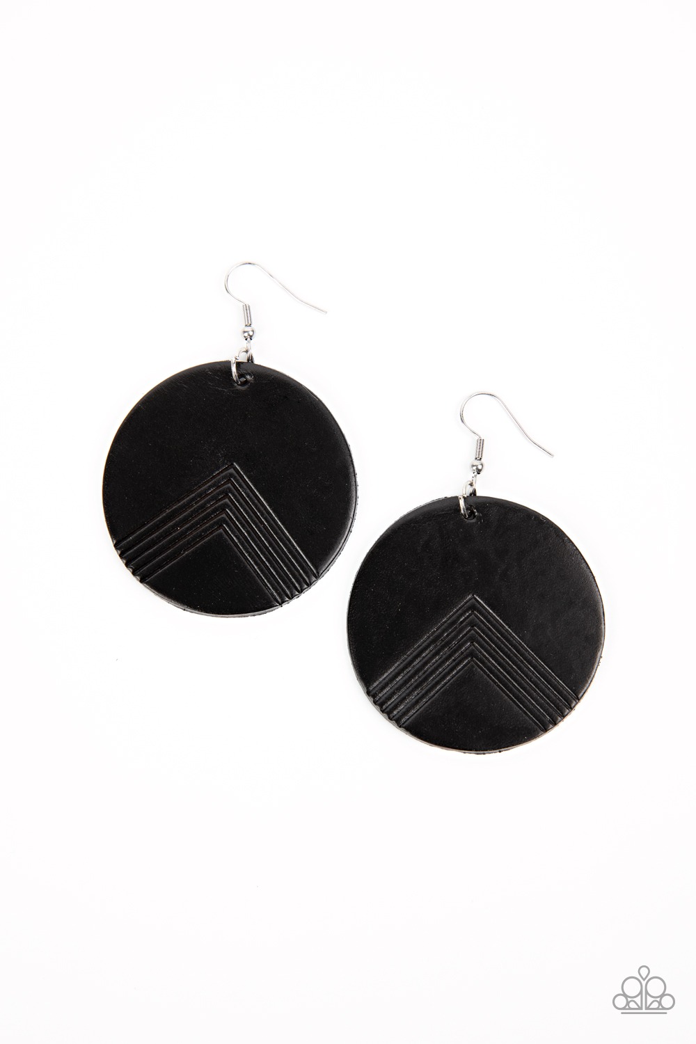 Earring - On the Edge of Edgy - Black