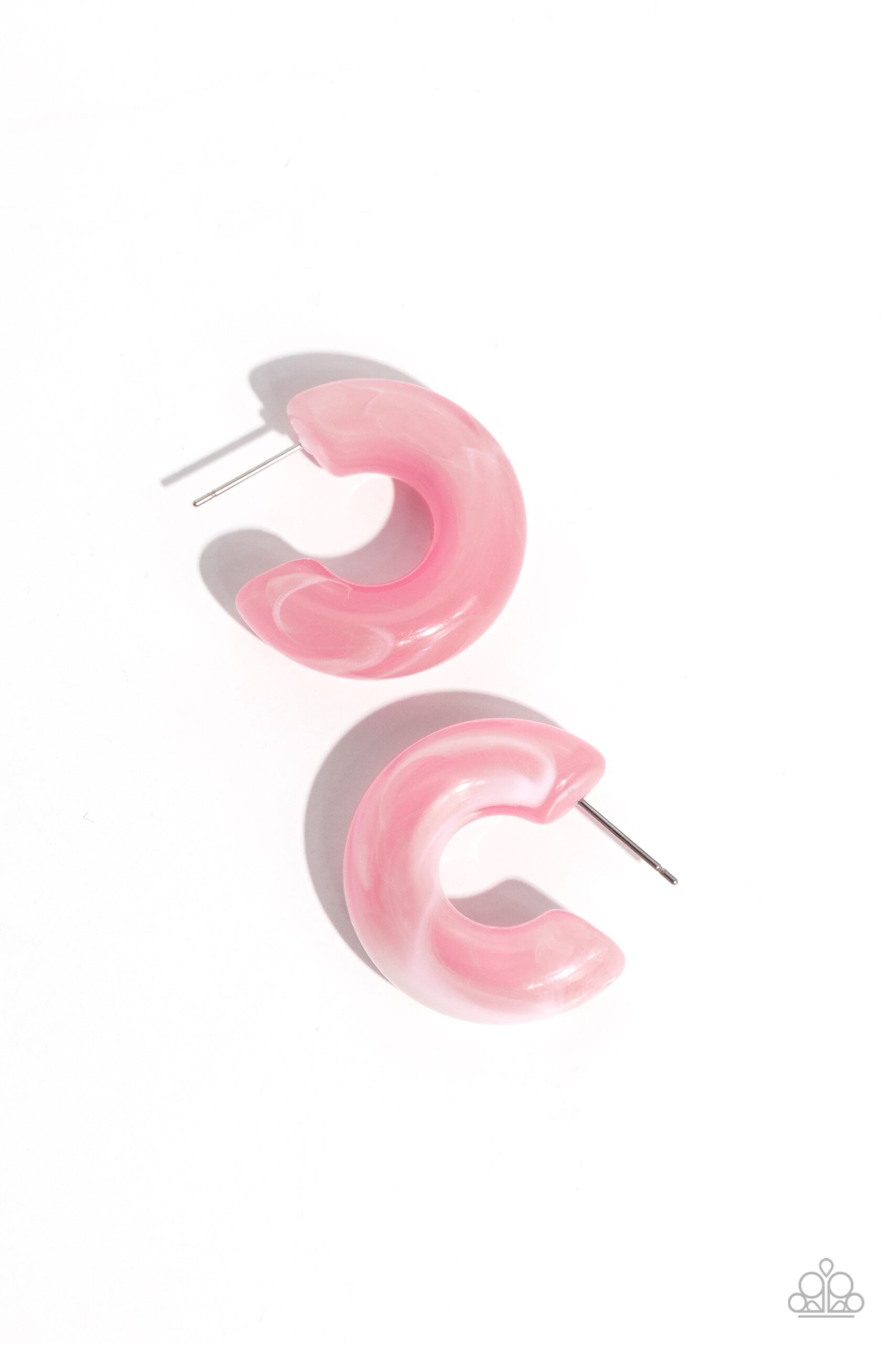 Earring - Acrylic Acclaim - Pink