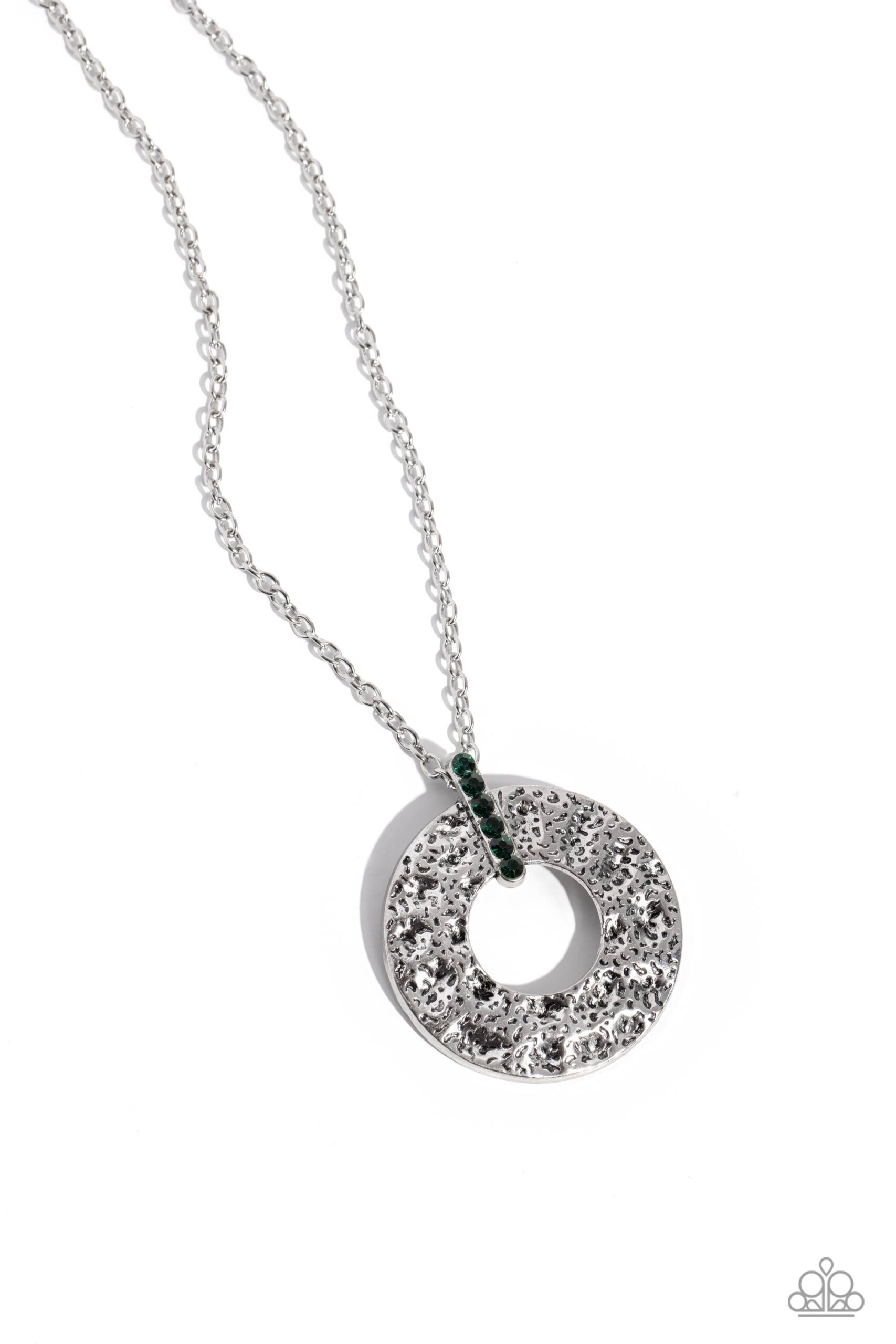 Necklace - Modern Memento - Green