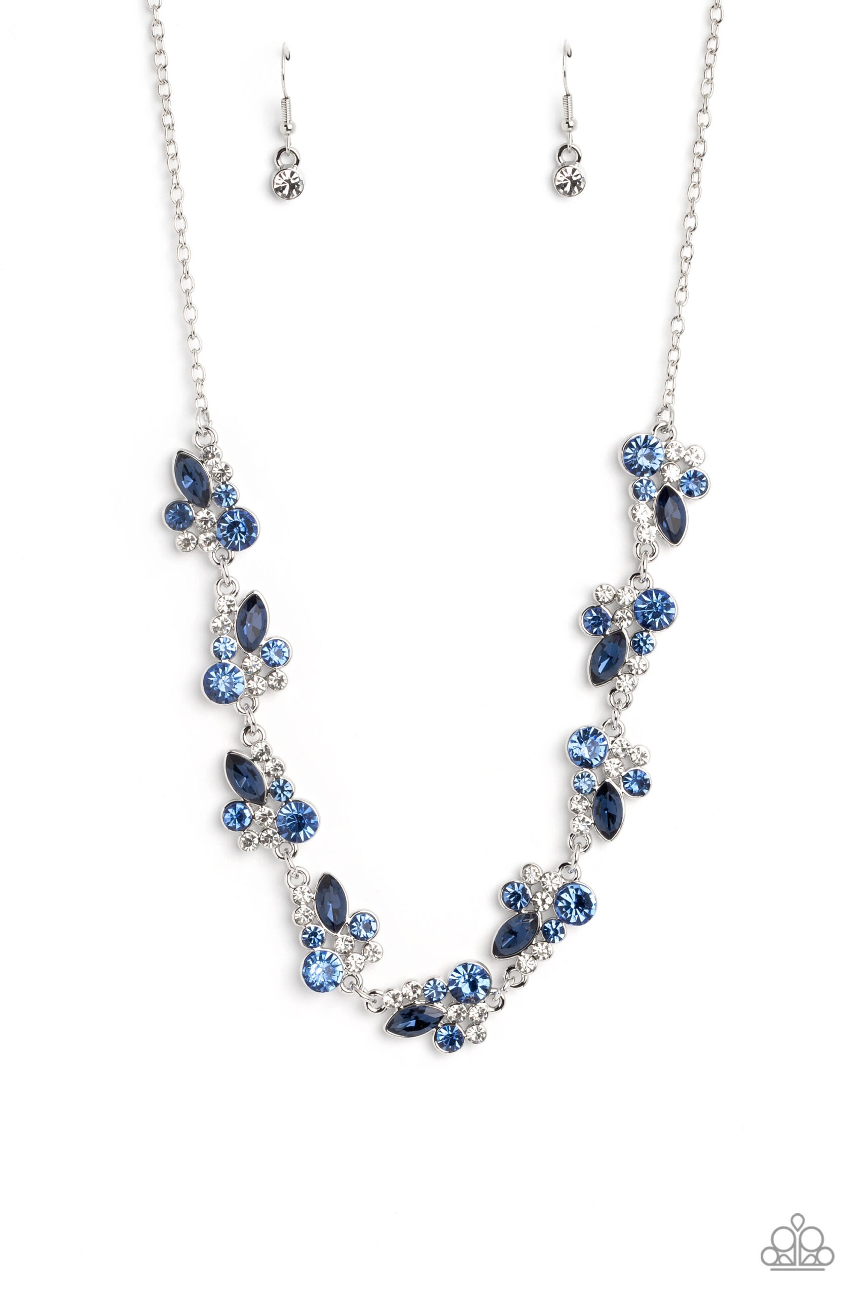 Necklace - Swimming in Sparkles - Blue
