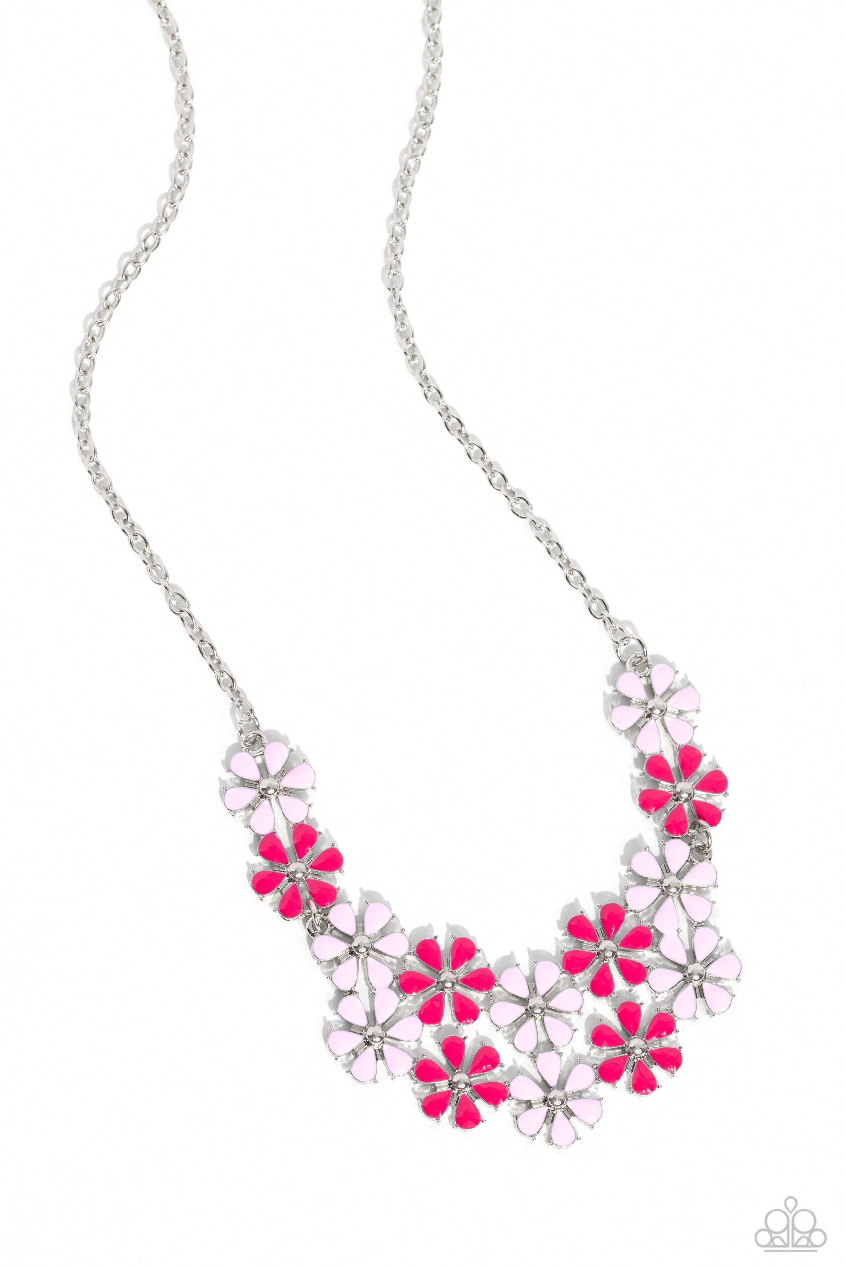 Necklace - Floral Fever - Pink