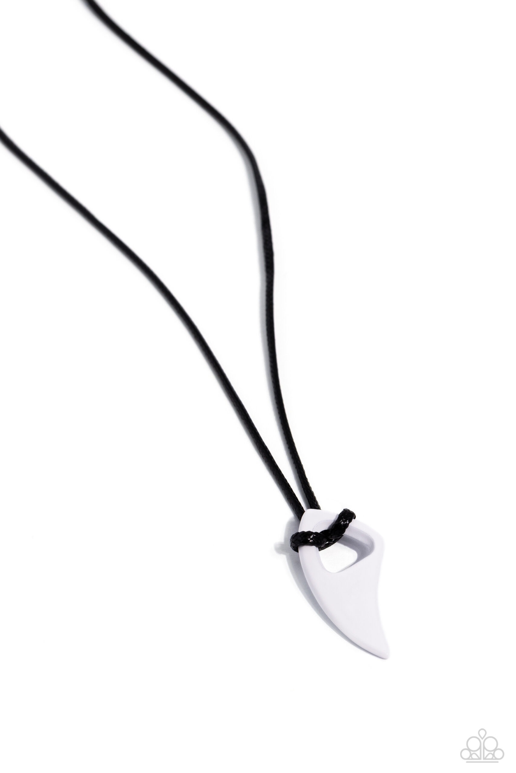 Necklace - Summer Shark - White