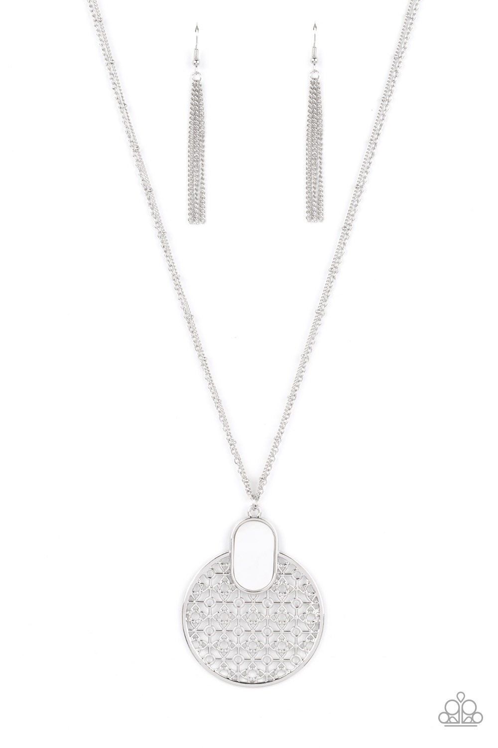 Necklace - South Beach Beauty - White