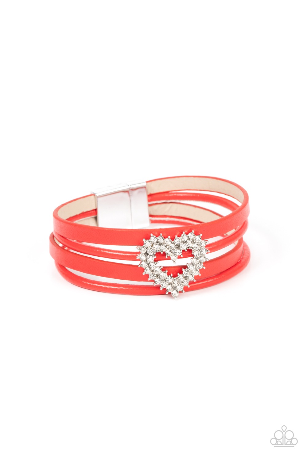 Bracelet - Wildly in Love - Red
