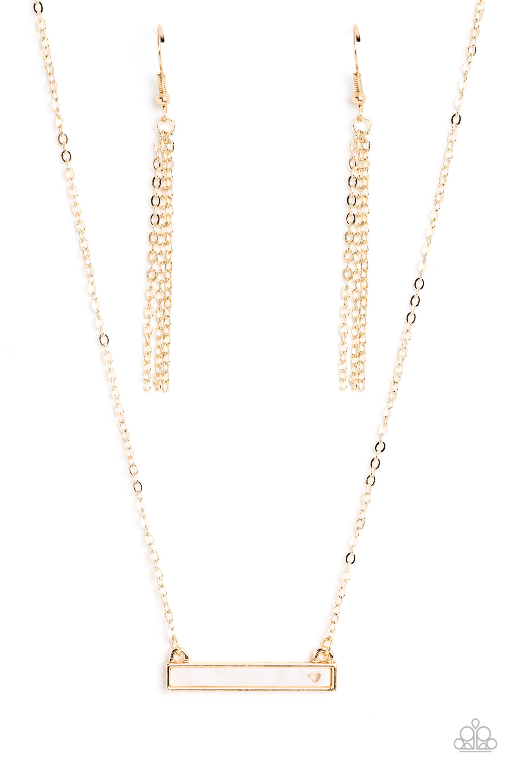 Necklace - Devoted Darling - Gold