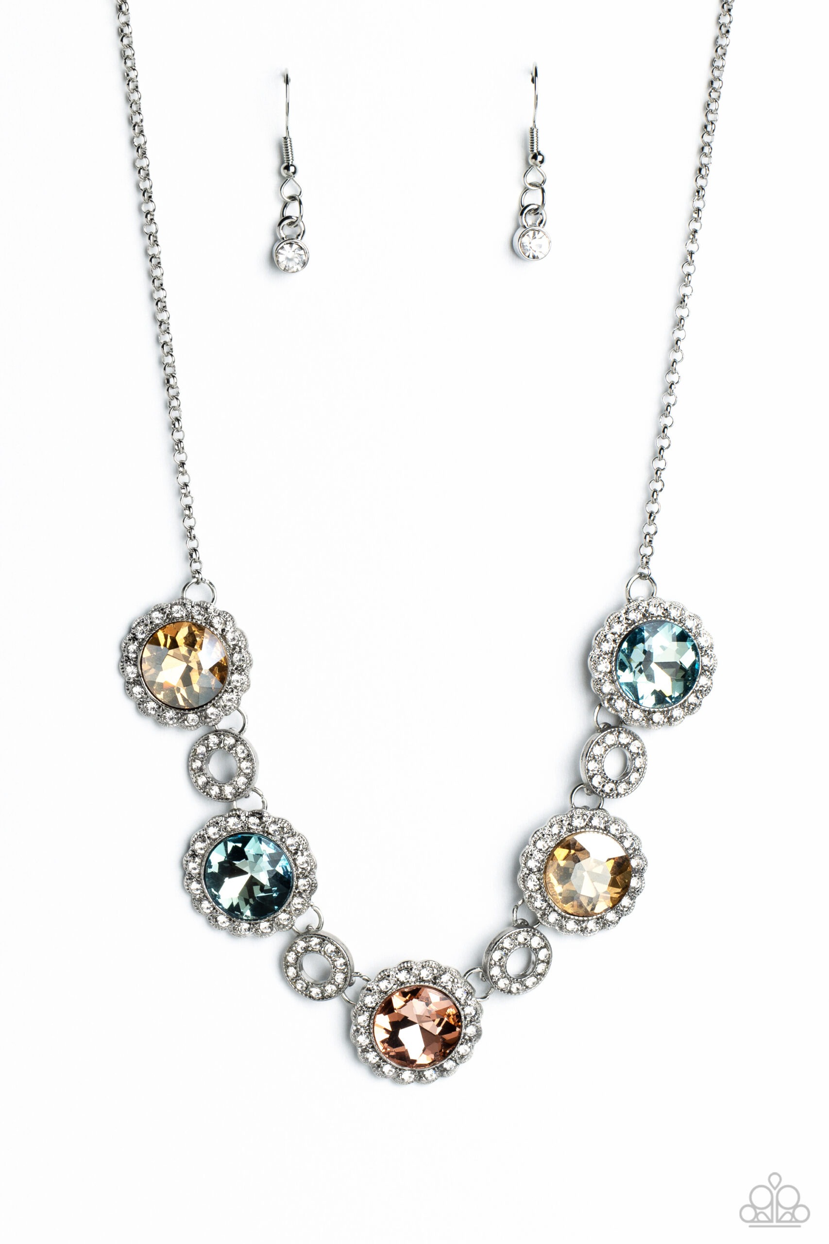 Necklace - Gorgeous Gems - Multi