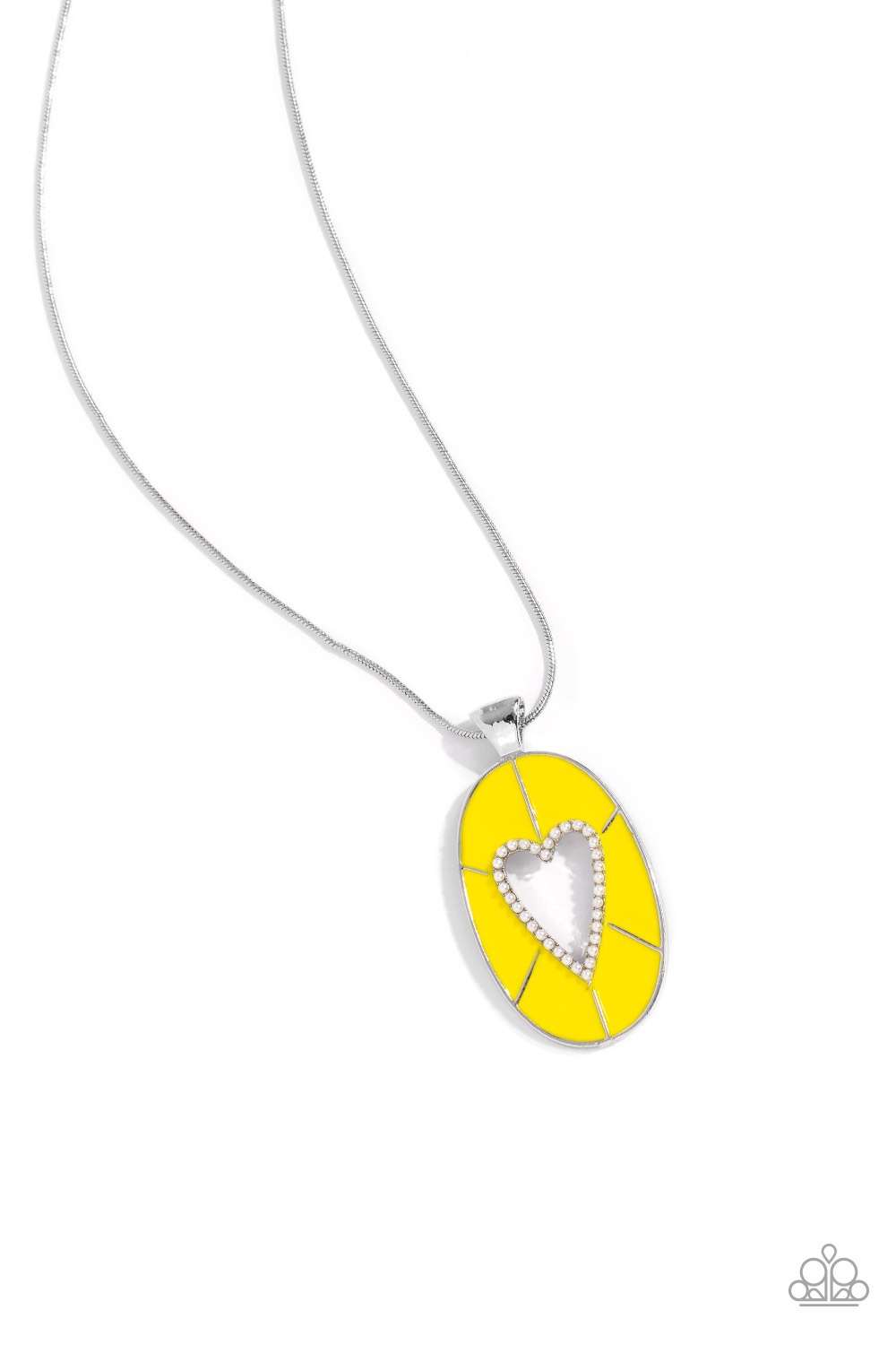 Necklace - Airy Affection - Yellow