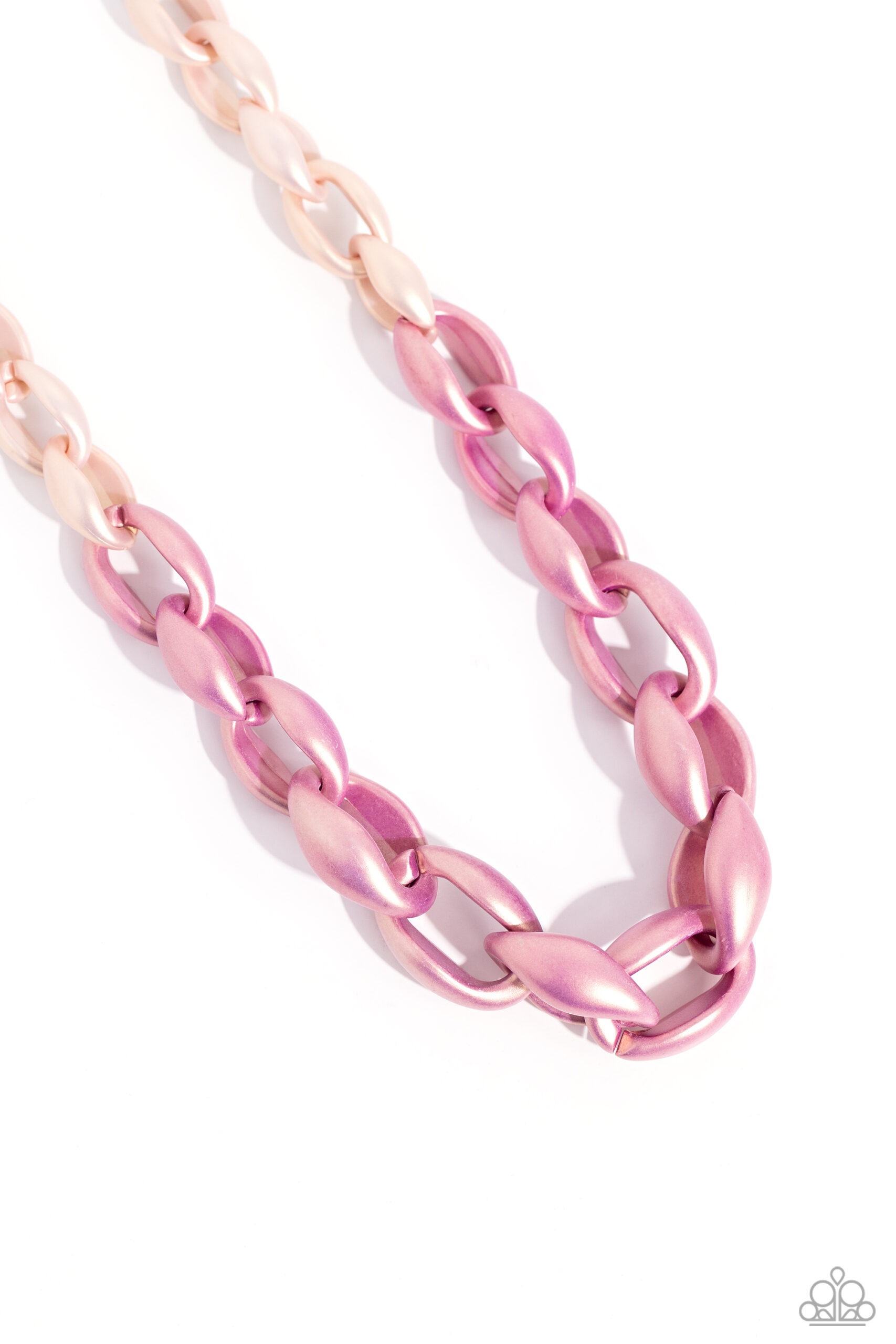 Necklace - Statement Season - Pink