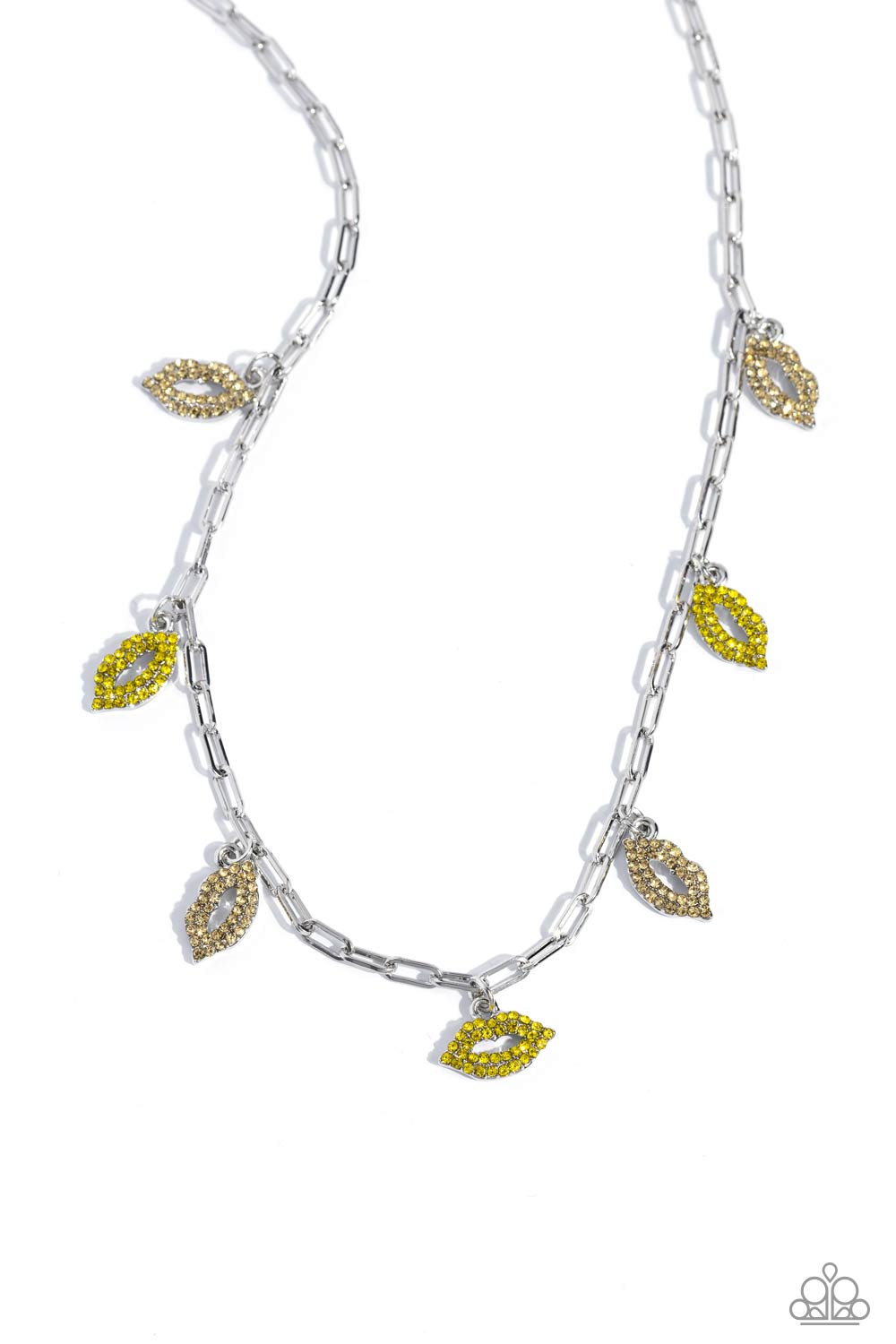 Necklace - KISS the Mark - Yellow