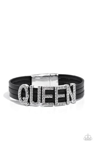 Bracelet - Queen of My Life - Black