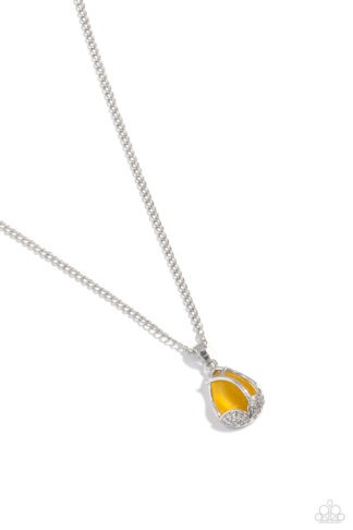 Necklace - Top-Notch Trinket - Yellow