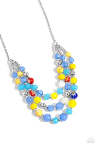 Necklace - Summer Scope - Blue