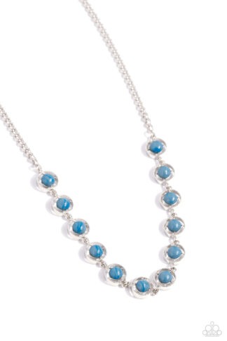 Necklace - Going Global - Blue