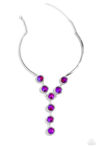 Necklace - Cheers to Confidence - Pink