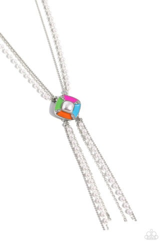 Necklace - I Pinky SQUARE - Multi