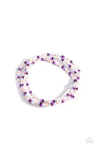 Bracelet - Colorblock Cache - Purple