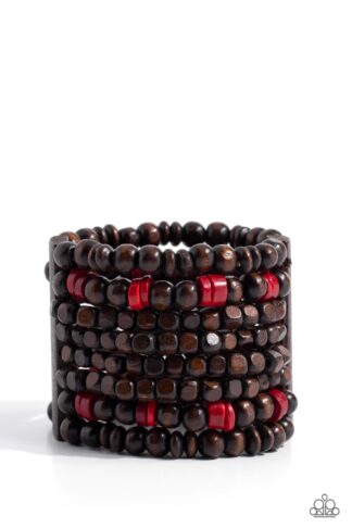Bracelet - Tropical Time Zone - Red