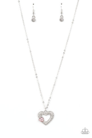 Necklace - Bedazzled Bliss - Pink