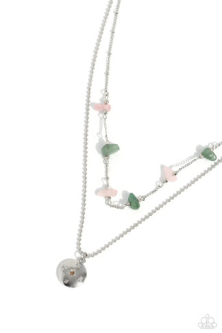 Necklace - Sense of Direction - Pink